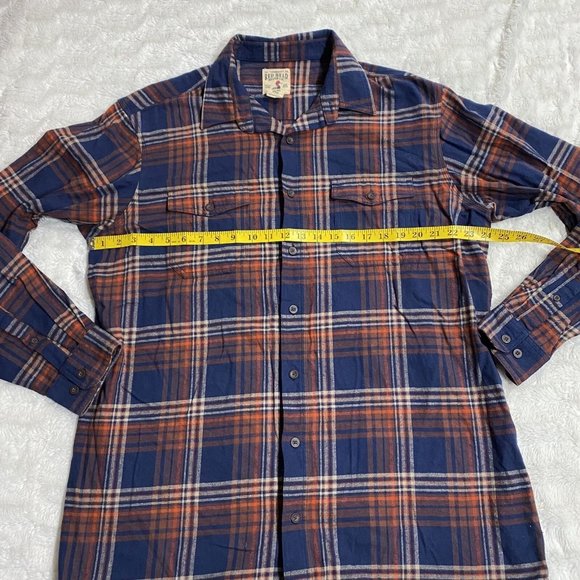 Red Head Brand Co. Men’s Multicolor Long Sleeve Collared Button Up Shirt Size XL - Picture 2 of 8